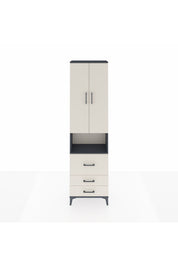 Arges Dolap 4 Raflı 3 Çekmeceli 2 Kapaklı 60x30x221 - S29M185V4A