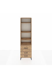 Arges Dolap 4 Raflı 3 Çekmeceli 60x30x221 - S29M186V9A
