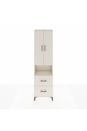Arges Dolap 4 Raflı 2 Çekmeceli 2 Kapaklı 60x30x221 - S29M188V1A