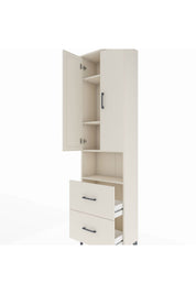 Arges Dolap 4 Raflı 2 Çekmeceli 2 Kapaklı 60x30x221 - S29M188V1A