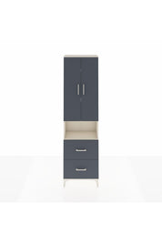 Arges Dolap 4 Raflı 2 Çekmeceli 2 Kapaklı 60x30x221 - S29M188V2A