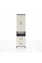 Arges Dolap 4 Raflı 2 Çekmeceli 2 Kapaklı 60x30x221 - S29M188V4A