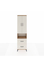 Arges Dolap 4 Raflı 2 Çekmeceli 2 Kapaklı 60x30x221 - S29M188V7A