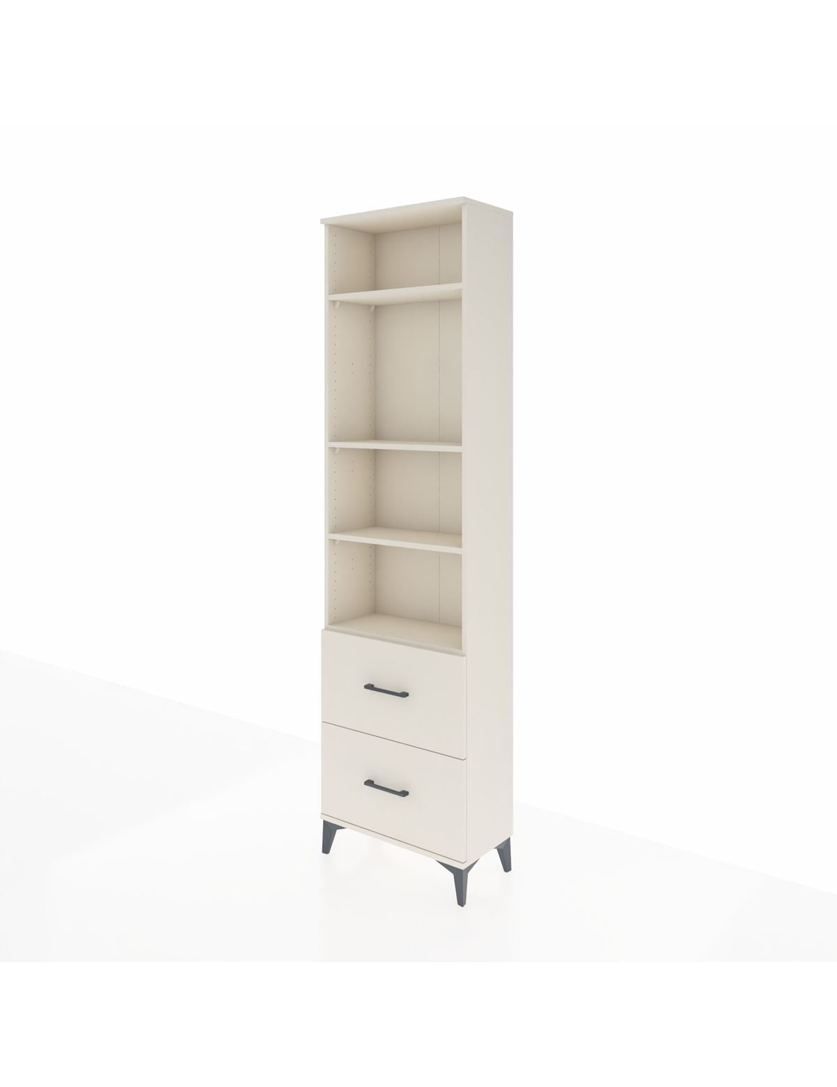 Arges Dolap 4 Raflı 2 Çekmeceli 60x30x221 - S29M189V1A