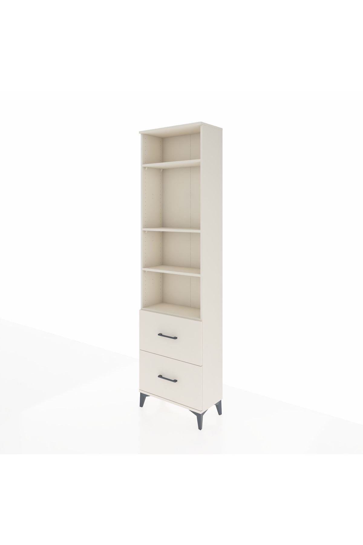 Arges Dolap 4 Raflı 2 Çekmeceli 60x30x221 - S29M189V1A