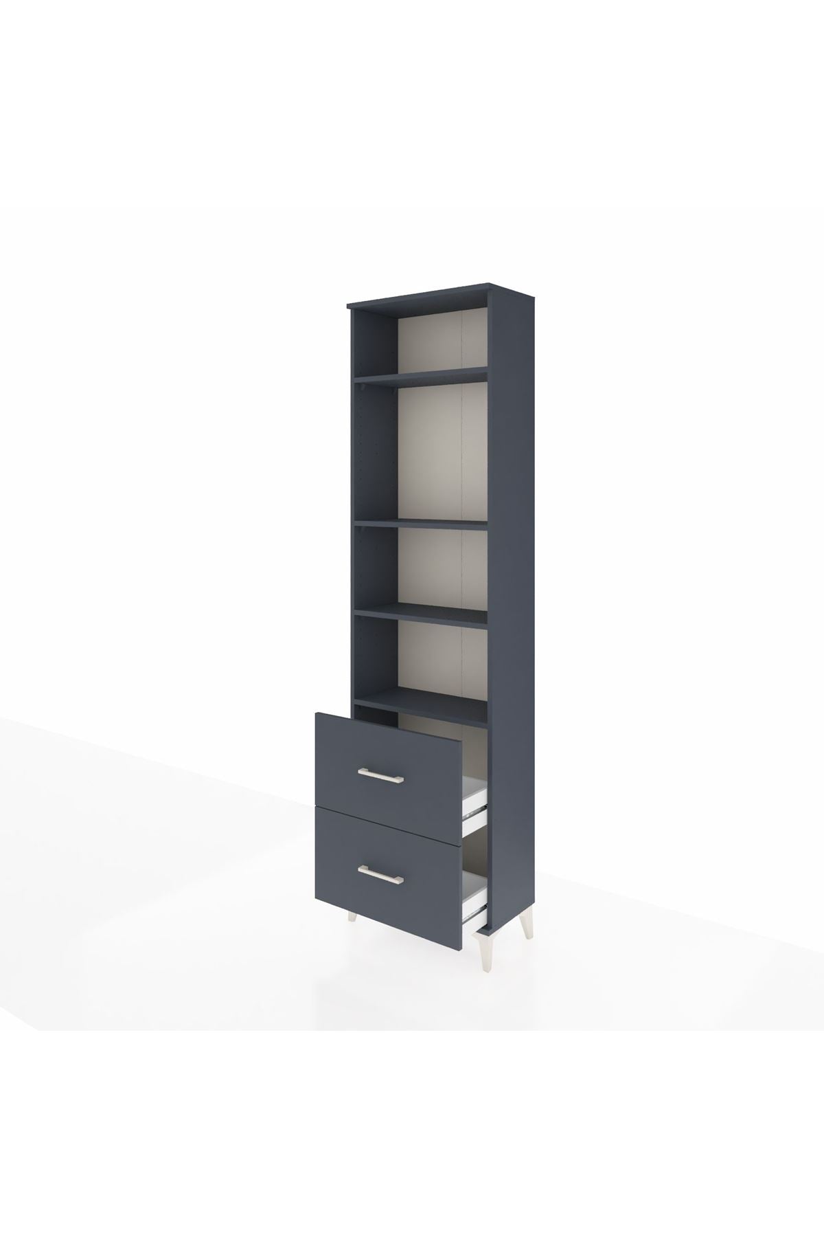 Arges Dolap 4 Raflı 2 Çekmeceli 60x30x221 - S29M189V5A