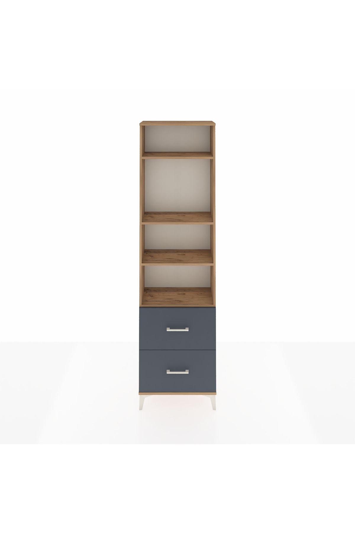 Arges Dolap 4 Raflı 2 Çekmeceli 60x30x221 - S29M189V8A
