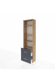 Arges Dolap 4 Raflı 2 Çekmeceli 60x30x221 - S29M189V8A