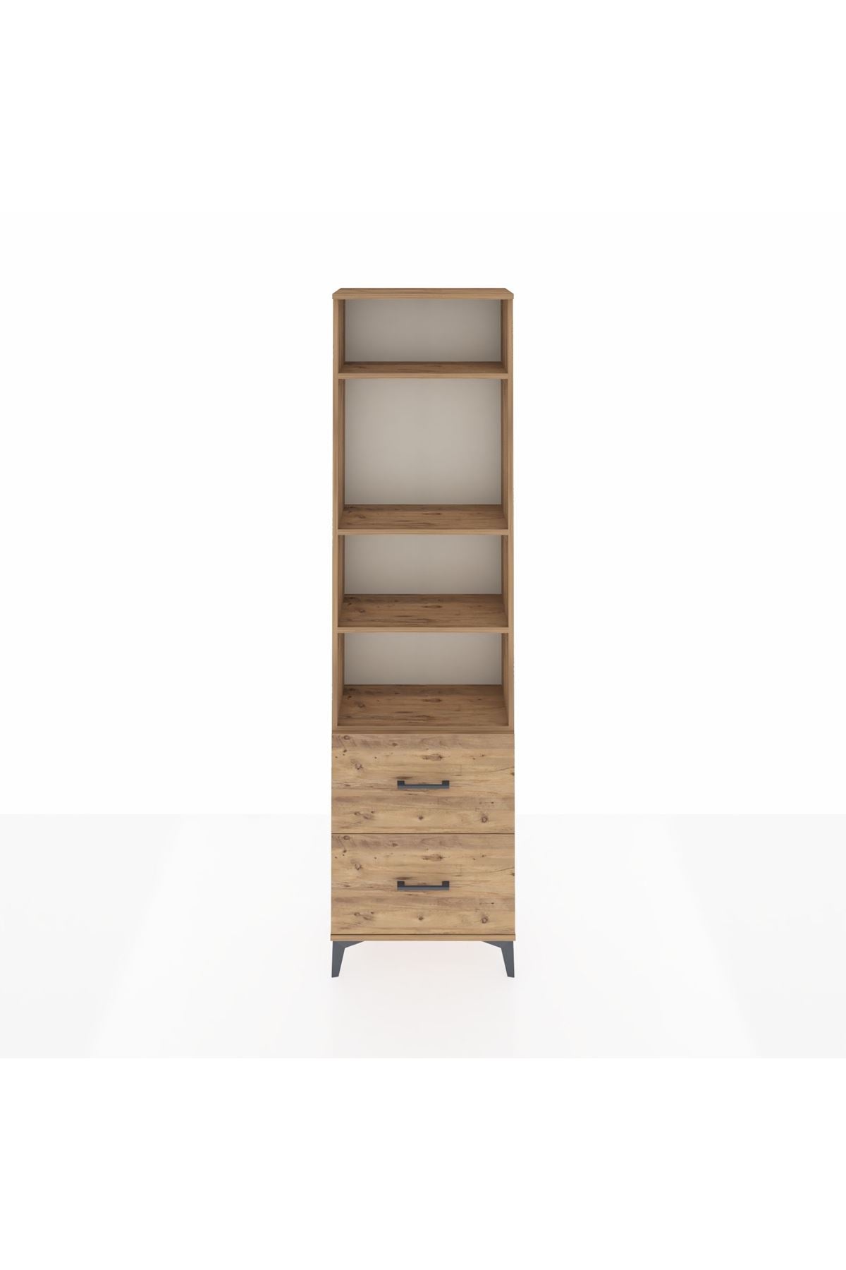 Arges Dolap 4 Raflı 2 Çekmeceli 60x30x221 - S29M189V9A