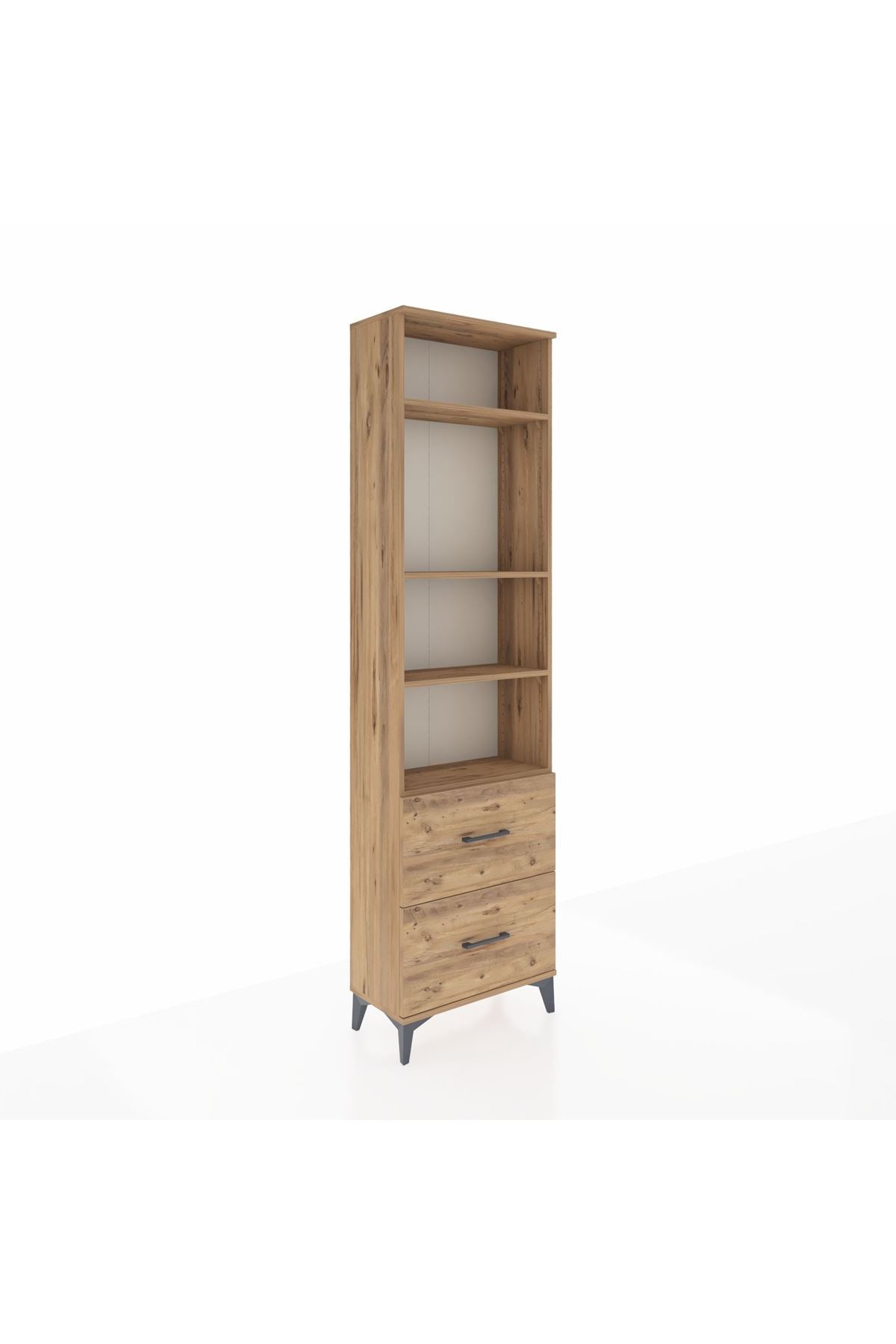 Arges Dolap 4 Raflı 2 Çekmeceli 60x30x221 - S29M189V9A