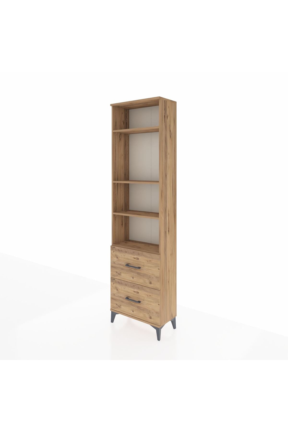Arges Dolap 4 Raflı 2 Çekmeceli 60x30x221 - S29M189V9A