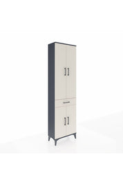 Arges Dolap 3 Raflı Tek Çekmeceli Tek Askılı 60x30x221 - S29M190V4A