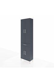 Arges Dolap 3 Raflı Tek Çekmeceli Tek Askılı 60x30x221 - S29M190V5A
