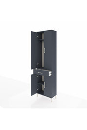 Arges Dolap 3 Raflı Tek Çekmeceli Tek Askılı 60x30x221 - S29M190V5A