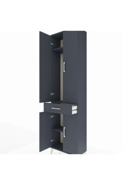Arges Dolap 3 Raflı Tek Çekmeceli Tek Askılı 60x30x221 - S29M190V5A