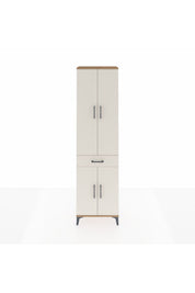 Arges Dolap 3 Raflı Tek Çekmeceli Tek Askılı 60x30x221 - S29M190V7A