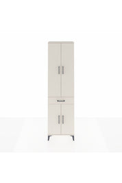 Arges Dolap 4 Raflı Tek Çekmeceli 4 Kapaklı 60x30x221 - S29M191V1A