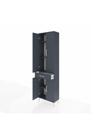 Arges Dolap 4 Raflı Tek Çekmeceli 4 Kapaklı 60x30x221 - S29M191V5A