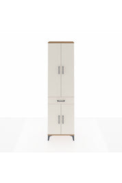 Arges Dolap 4 Raflı Tek Çekmeceli 4 Kapaklı 60x30x221 - S29M191V7A