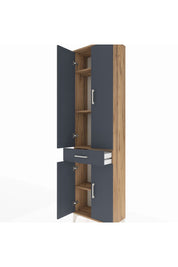 Arges Dolap 4 Raflı Tek Çekmeceli 4 Kapaklı 60x30x221 - S29M191V8A