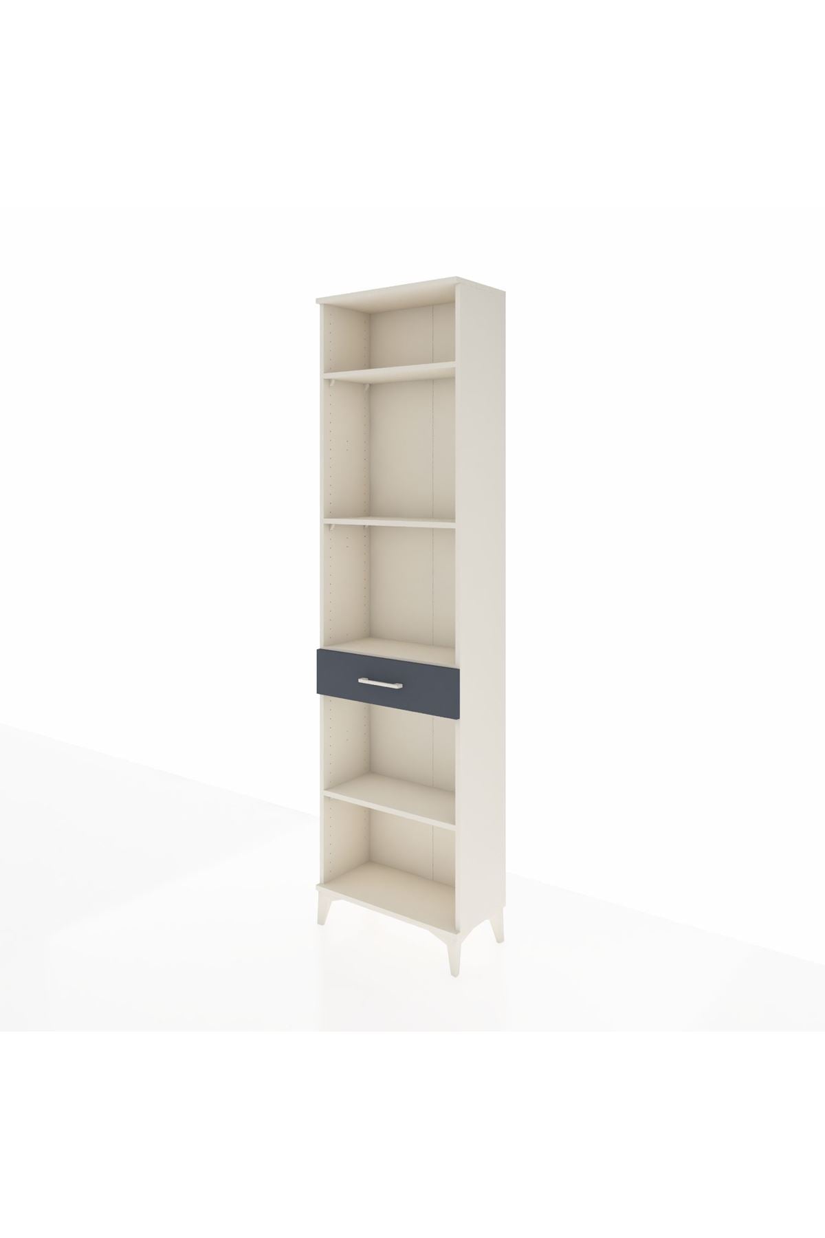 Arges Dolap 4 Raflı Tek Çekmeceli 60x30x221 - S29M192V2A