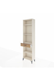 Arges Dolap 4 Raflı Tek Çekmeceli 60x30x221 - S29M192V3A