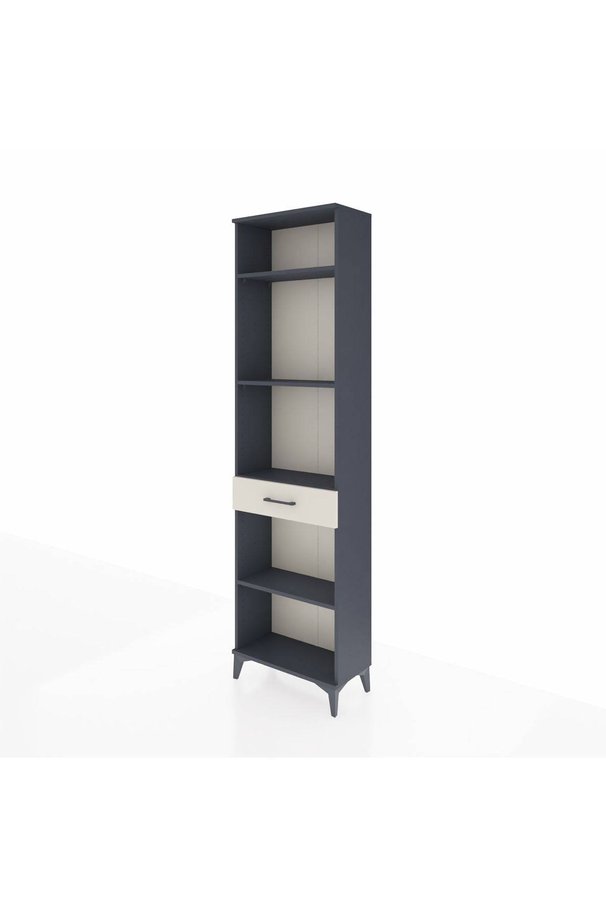 Arges Dolap 4 Raflı Tek Çekmeceli 60x30x221 - S29M192V4A