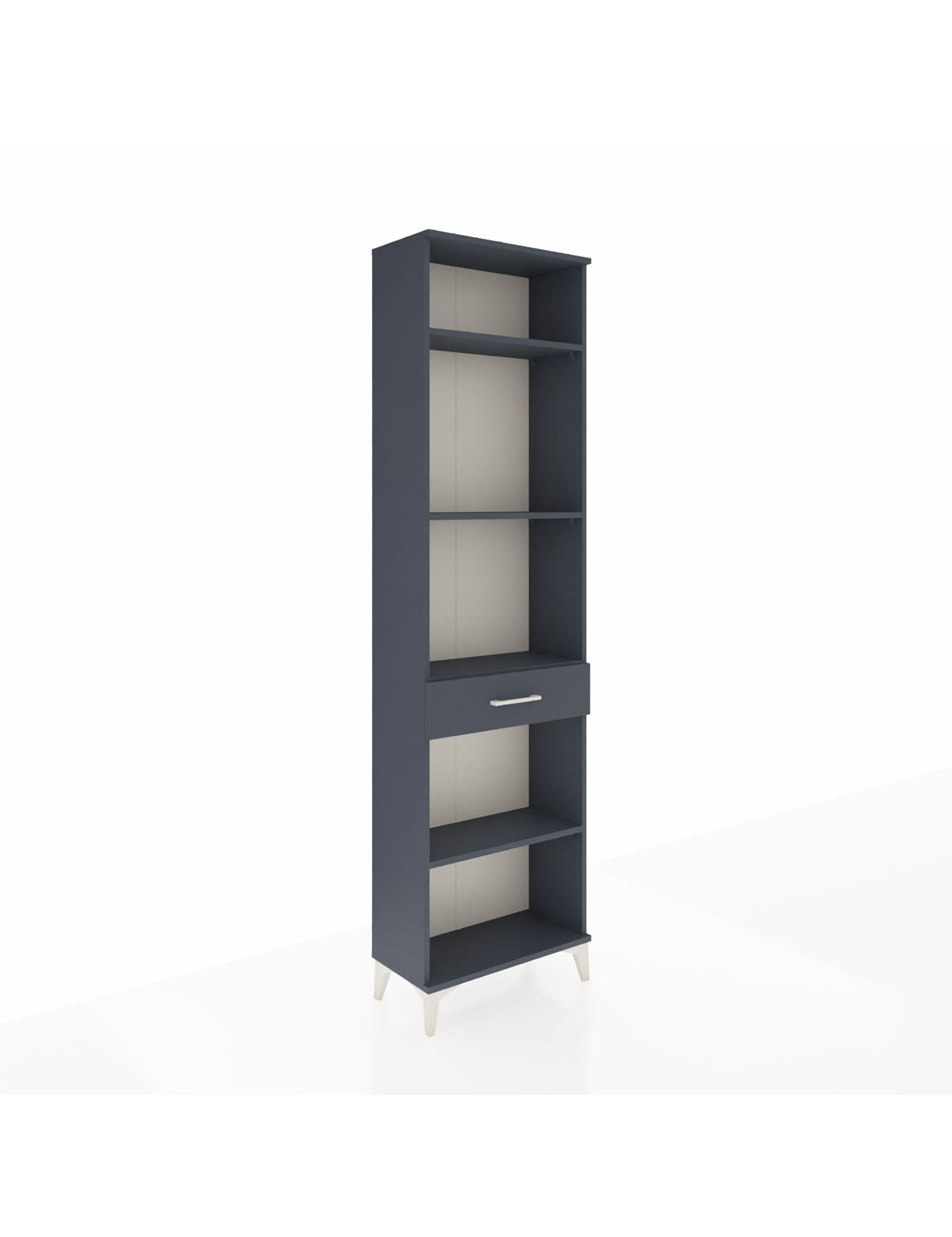 Arges Dolap 4 Raflı Tek Çekmeceli 60x30x221 - S29M192V5A