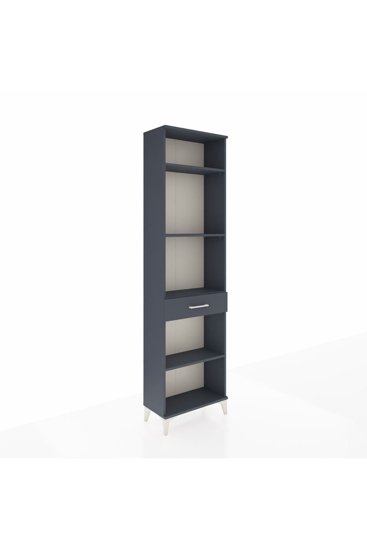 Arges Dolap 4 Raflı Tek Çekmeceli 60x30x221 - S29M192V5A
