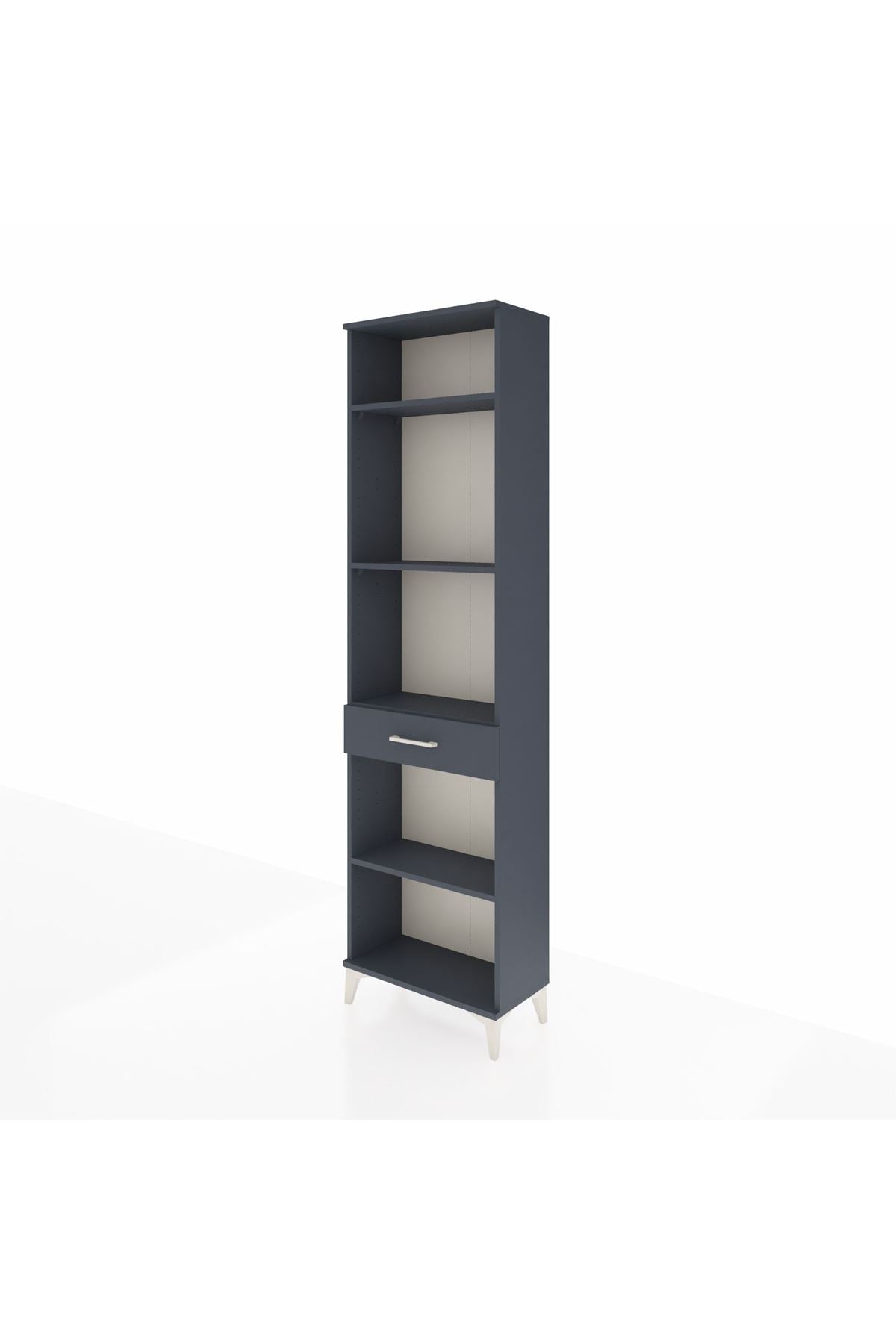 Arges Dolap 4 Raflı Tek Çekmeceli 60x30x221 - S29M192V5A