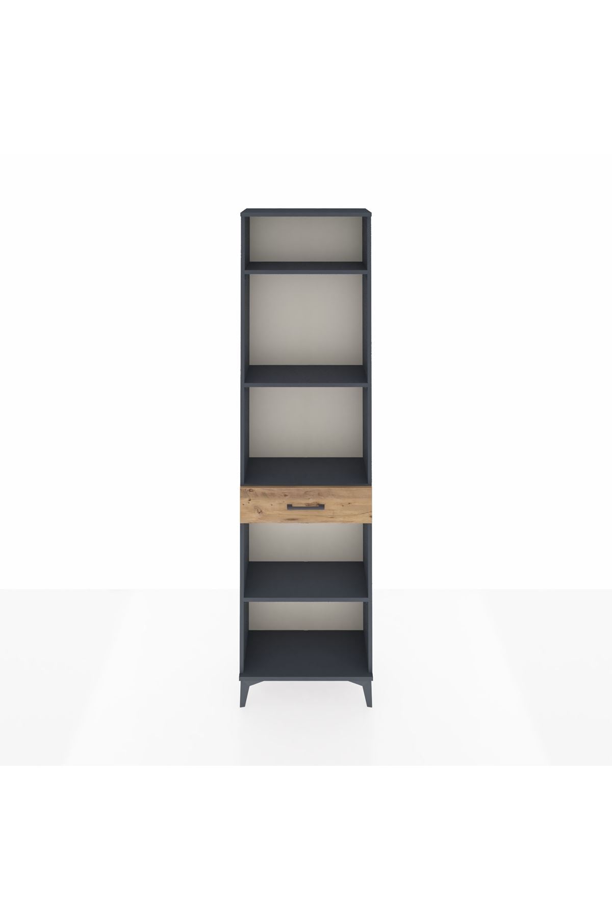 Arges Dolap 4 Raflı Tek Çekmeceli 60x30x221 - S29M192V6A