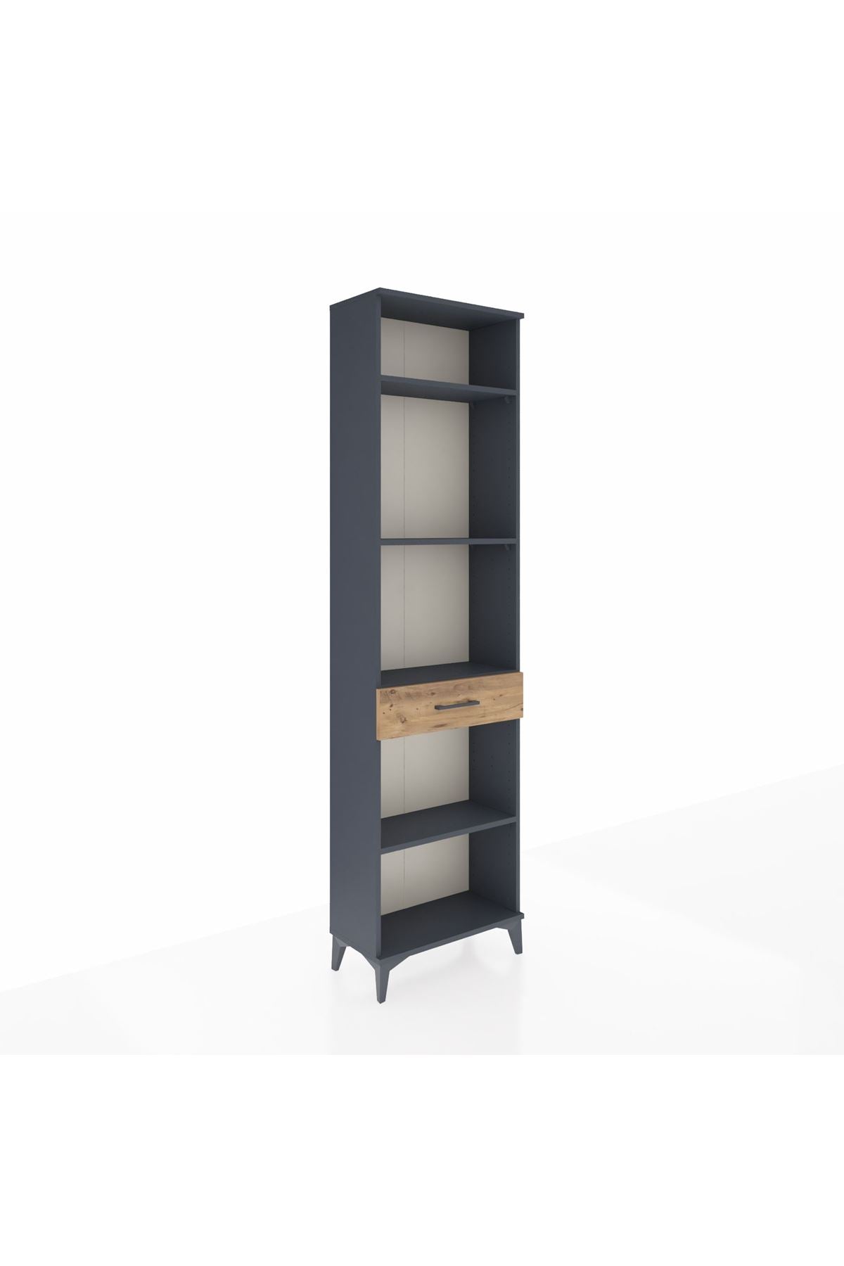 Arges Dolap 4 Raflı Tek Çekmeceli 60x30x221 - S29M192V6A