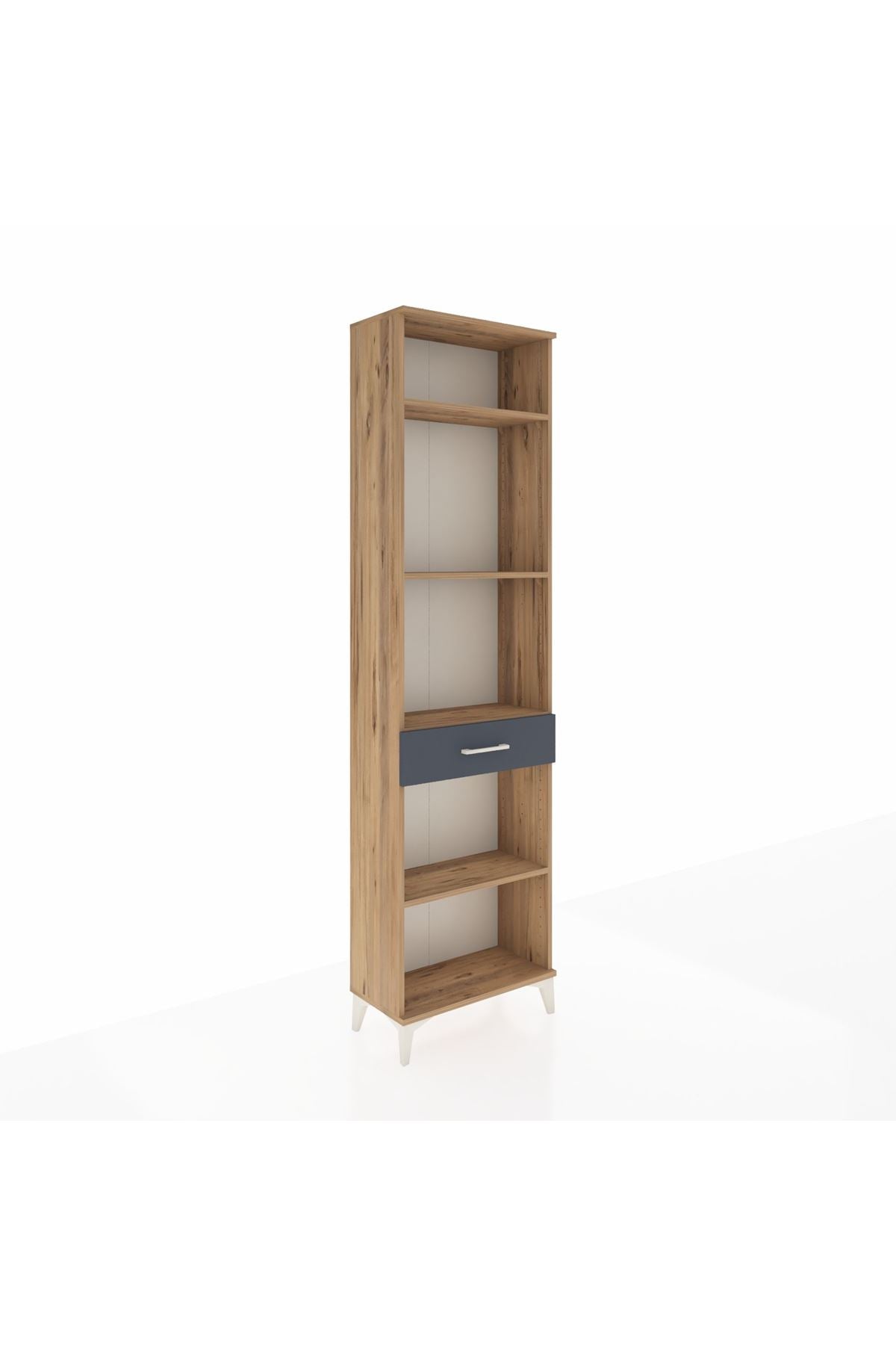 Arges Dolap 4 Raflı Tek Çekmeceli 60x30x221 - S29M192V8A
