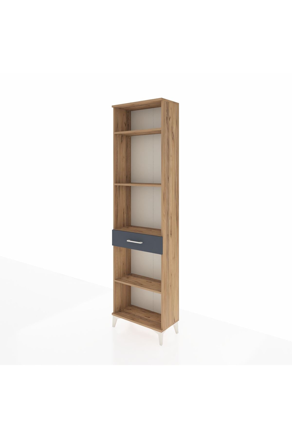 Arges Dolap 4 Raflı Tek Çekmeceli 60x30x221 - S29M192V8A