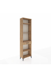Arges Dolap 4 Raflı Tek Çekmeceli 60x30x221 - S29M192V9A