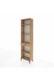 Arges Dolap 4 Raflı Tek Çekmeceli 60x30x221 - S29M192V9A