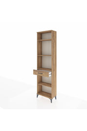 Arges Dolap 4 Raflı Tek Çekmeceli 60x30x221 - S29M192V9A