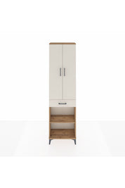 Arges Dolap 3 Raflı Tek Çekmeceli Tek Askılı 60x30x221 - S29M193V7A