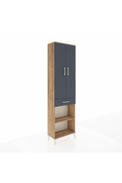 Arges Dolap 3 Raflı Tek Çekmeceli Tek Askılı 60x30x221 - S29M193V8A