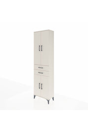 Arges Dolap 3 Raflı 2 Çekmeceli Tek Askılı 60x30x221 - S29M194V1A