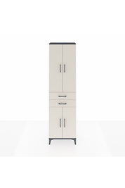 Arges Dolap 3 Raflı 2 Çekmeceli Tek Askılı 60x30x221 - S29M194V4A