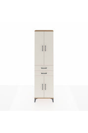 Arges Dolap 3 Raflı 2 Çekmeceli Tek Askılı 60x30x221 - S29M194V7A