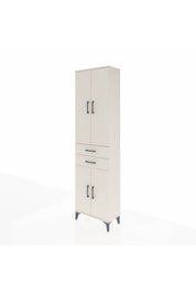 Arges Dolap 4 Raflı 2 Çekmeceli 4 Kapaklı 60x30x221 - S29M196V1A