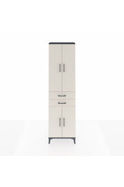 Arges Dolap 4 Raflı 2 Çekmeceli 4 Kapaklı 60x30x221 - S29M196V4A