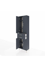 Arges Dolap 4 Raflı 2 Çekmeceli 4 Kapaklı 60x30x221 - S29M196V5A