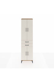 Arges Dolap 4 Raflı 2 Çekmeceli 4 Kapaklı 60x30x221 - S29M196V7A