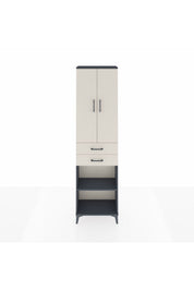 Arges Dolap 4 Raflı 2 Çekmeceli 2 Kapaklı 60x30x221 - S29M197V4A