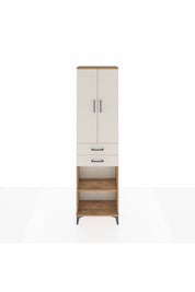 Arges Dolap 4 Raflı 2 Çekmeceli 2 Kapaklı 60x30x221 - S29M197V7A