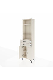 Arges Dolap 4 Raflı 2 Çekmeceli 2 Kapaklı 60x30x221 - S29M198V1A