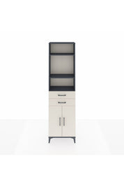 Arges Dolap 4 Raflı 2 Çekmeceli 2 Kapaklı 60x30x221 - S29M198V4A